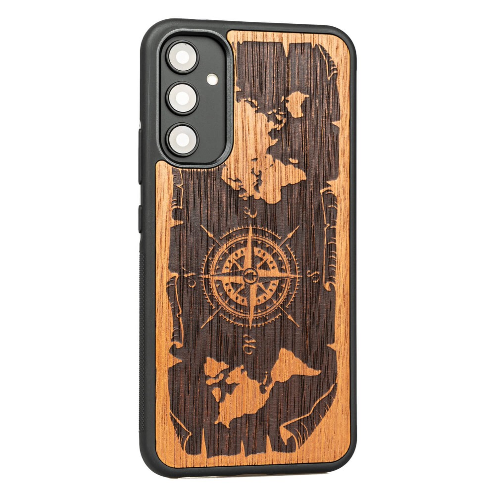 Samsung Galaxy A34 5G Compass Merbau Bewood Wood Case