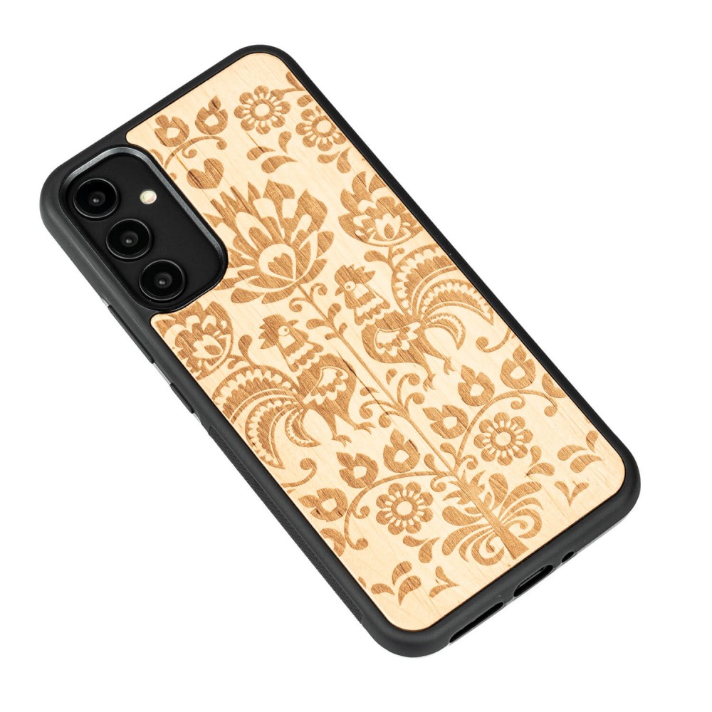 Drewniane Etui Bewood na Samsung Galaxy A34 5G POLSKI FOLK ANIEGRE (3)