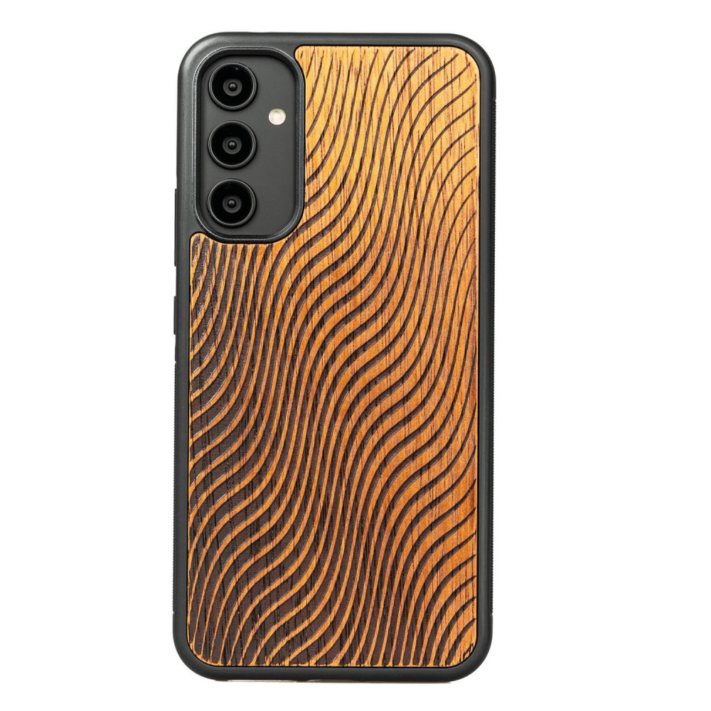 Samsung Galaxy A34 5G Waves Merbau Bewood Wood Case