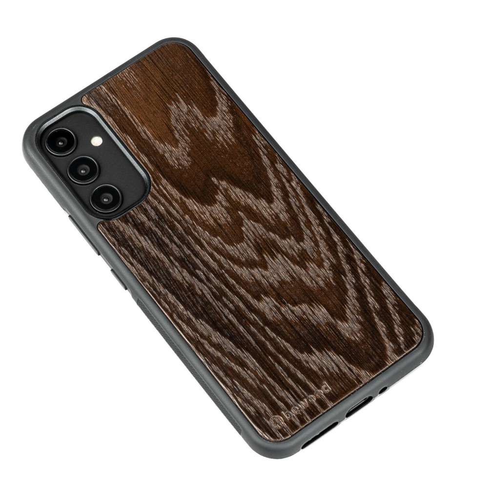 Drewniane Etui Bewood na Samsung Galaxy A34 5G DĄB WĘDZONY