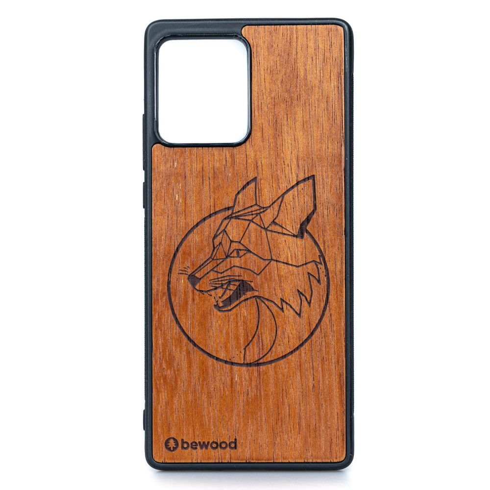 Motorola Edge 30 Ultra Fox Merbau Bewood Wood Case