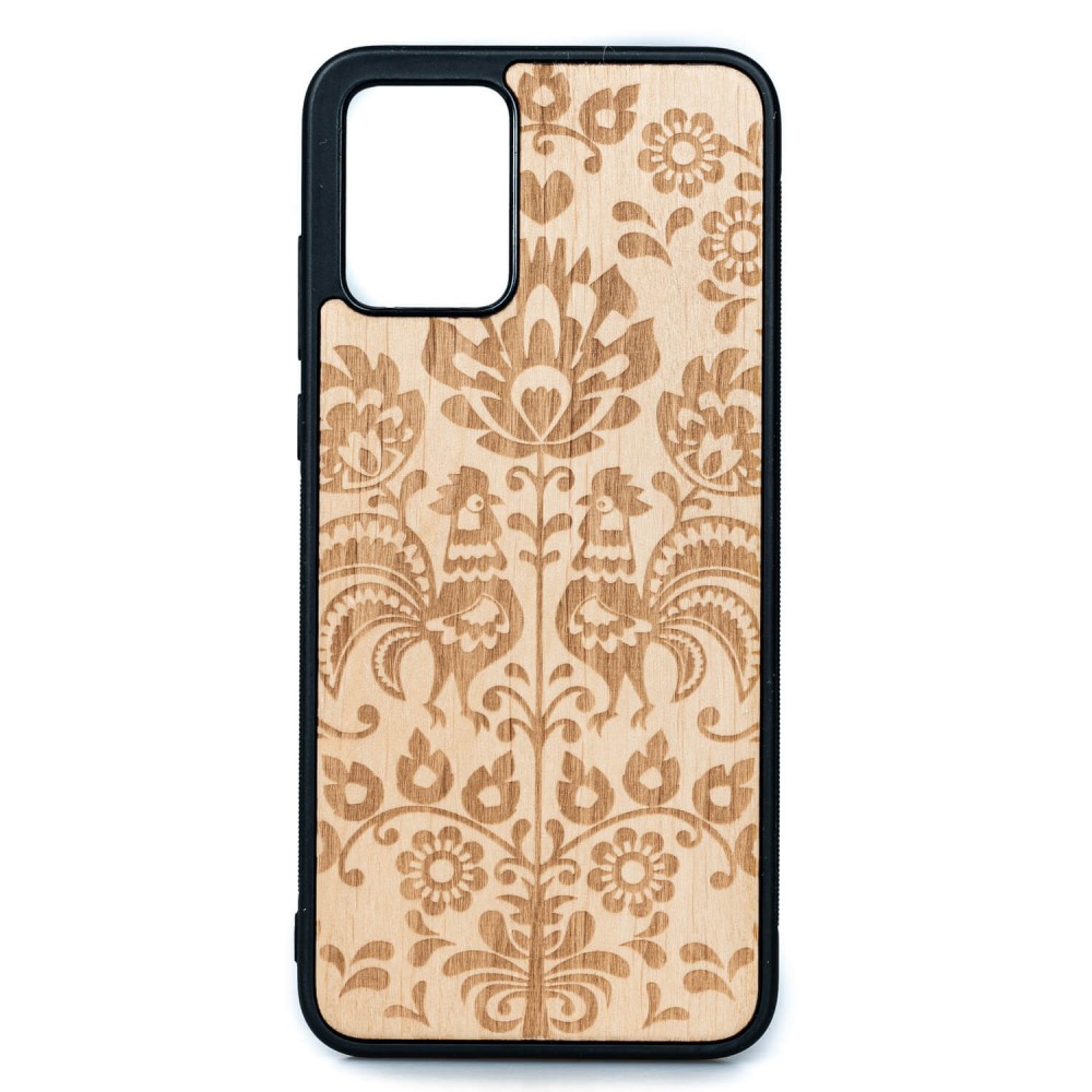 Drewniane Etui Bewood Motorola Edge 30 Neo POLSKI FOLK ANIEGRE