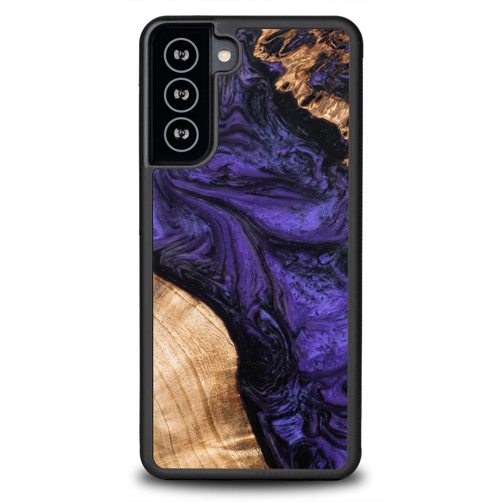 Etui Bewood Unique na Samsung Galaxy S21 - Violet
