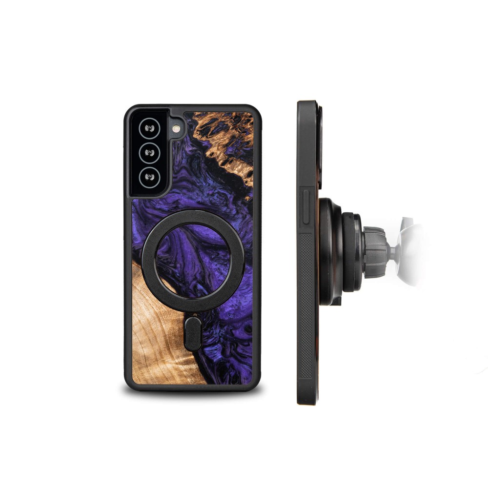 Bewood Resin Case - Samsung Galaxy S21 - Violet