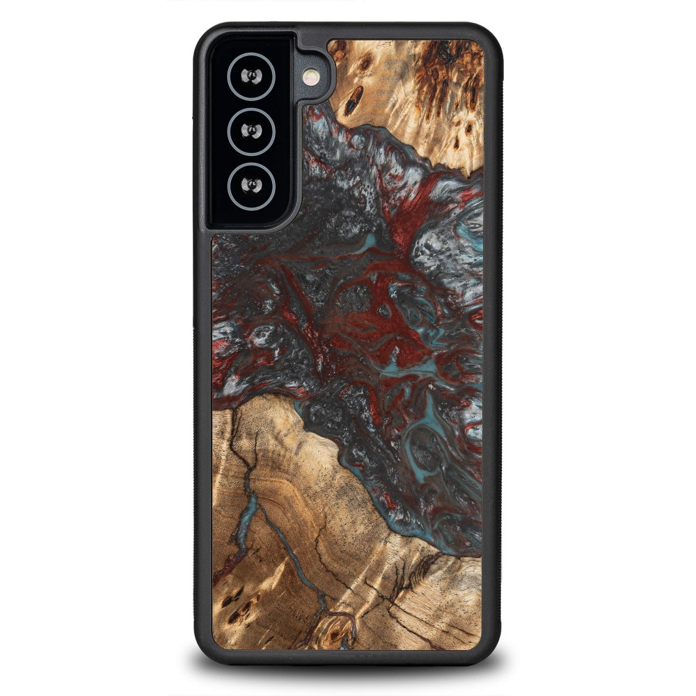 Bewood Resin Case - Samsung Galaxy S21 Plus - Planets - Pluto