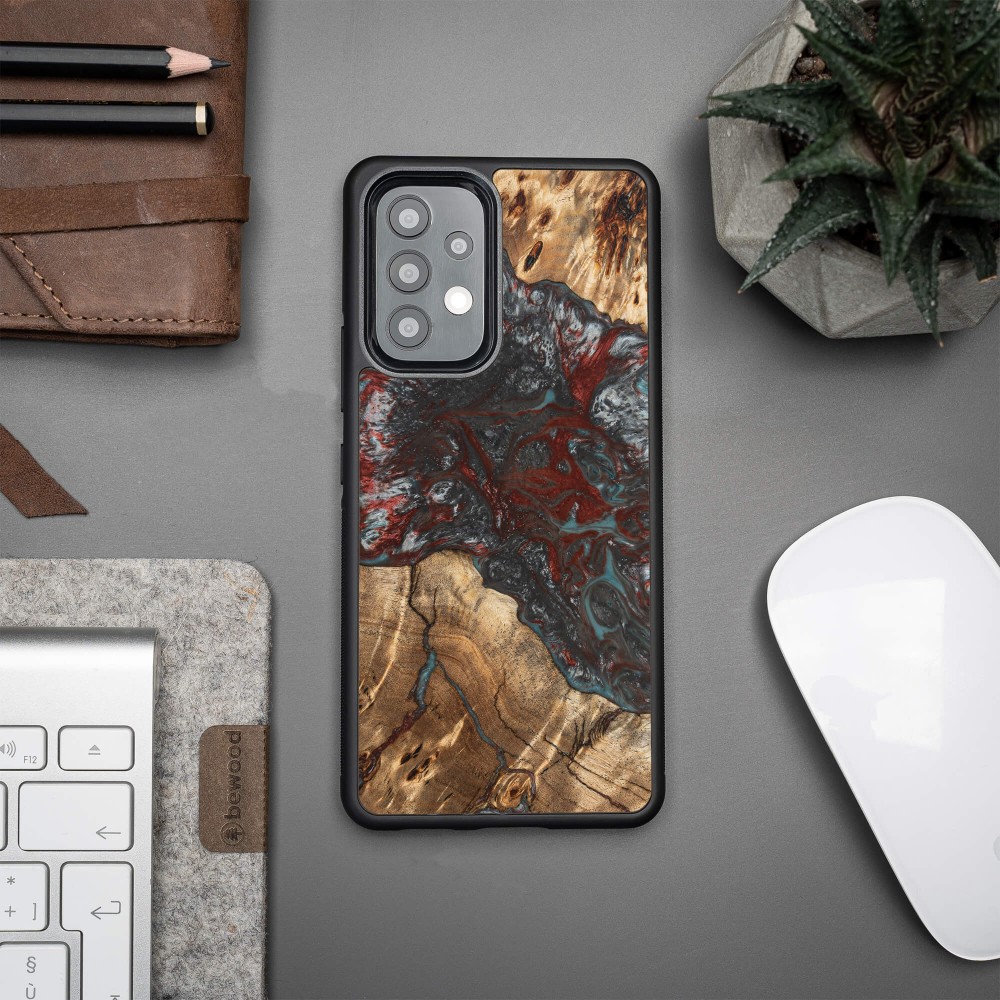 Bewood Resin Case - Samsung Galaxy A73 5G - Planets - Pluto (3)