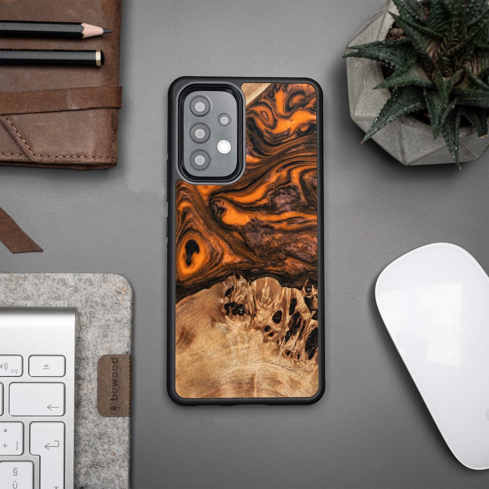 Bewood Resin Case - Samsung Galaxy A73 5G - Orange