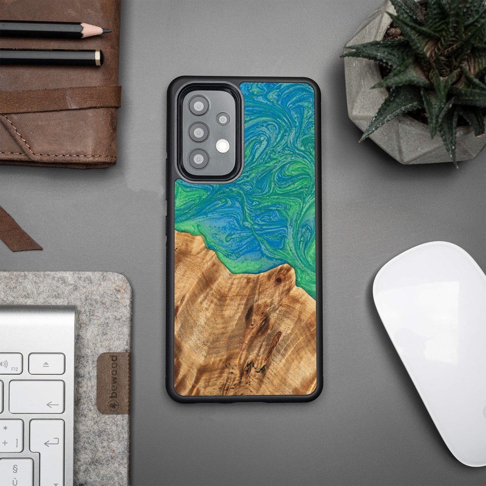 Etui Bewood Unique na Samsung Galaxy A73 5G - Neons - Tokyo