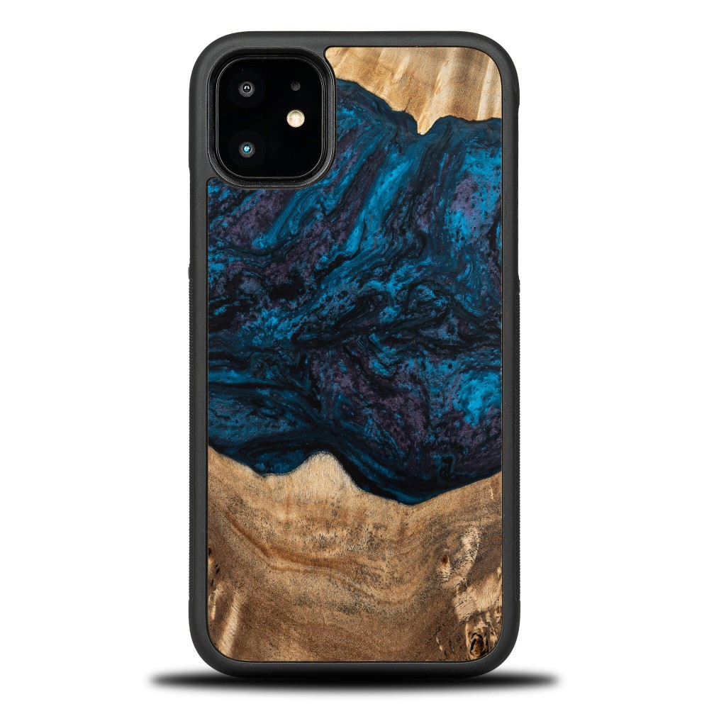 Etui Bewood Unique na iPhone 11 - Planets - Neptun