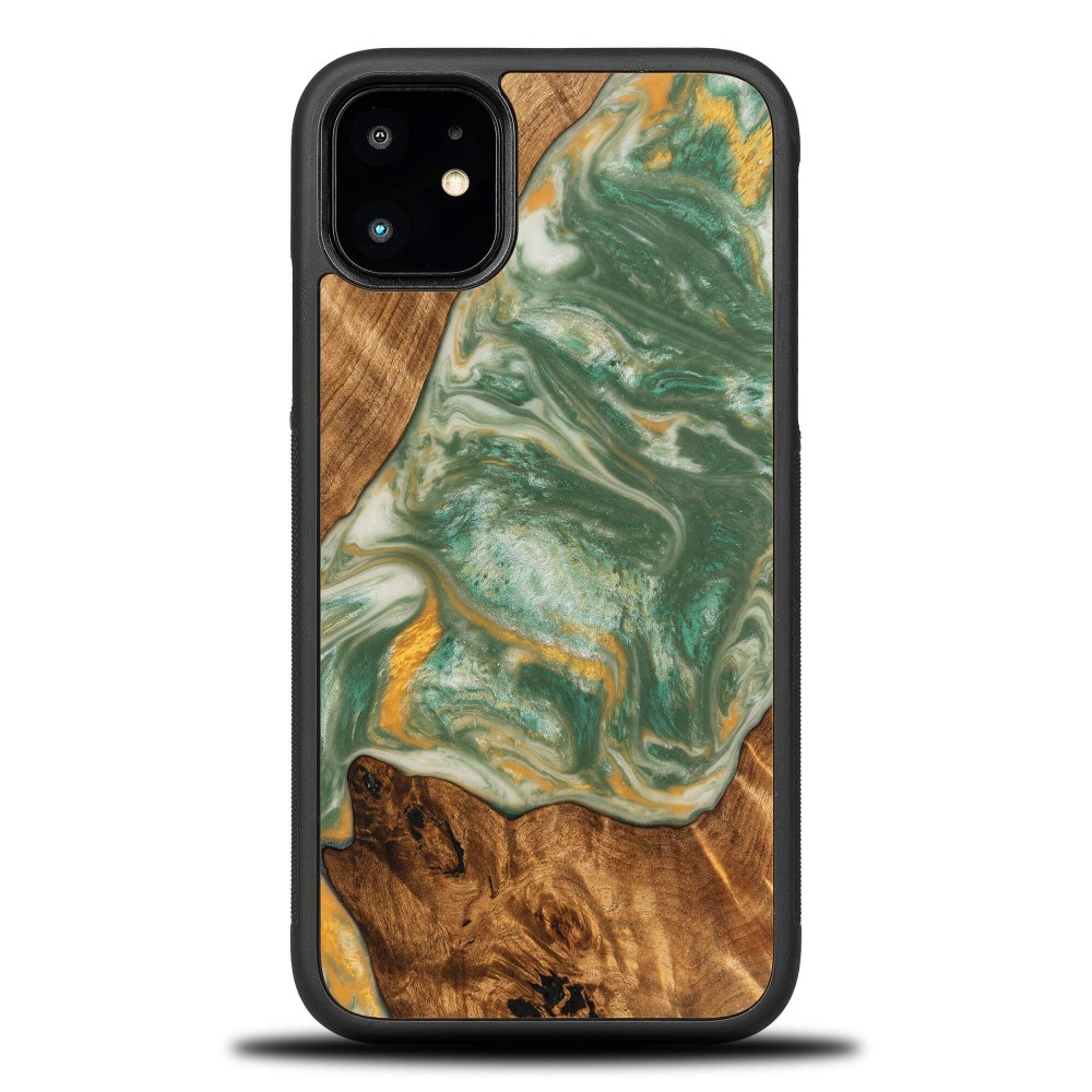 Etui Bewood Unique na iPhone 11 - 4 Żywioły - Woda