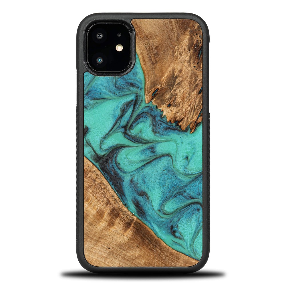 Etui Bewood Unique na iPhone 11 - Turquoise