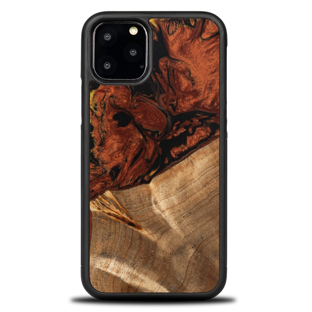 Bewood Resin Case - iPhone 11 Pro - 4 Elements - Fire