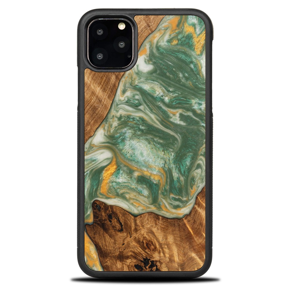 Bewood Resin Case - iPhone 11 Pro Max - 4 Elements - Water