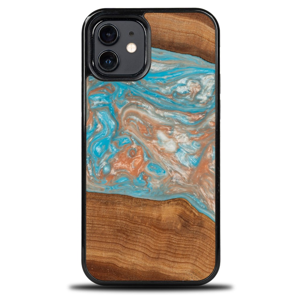 Bewood Resin Case - iPhone 12 / 12 Pro - Planets - Saturn