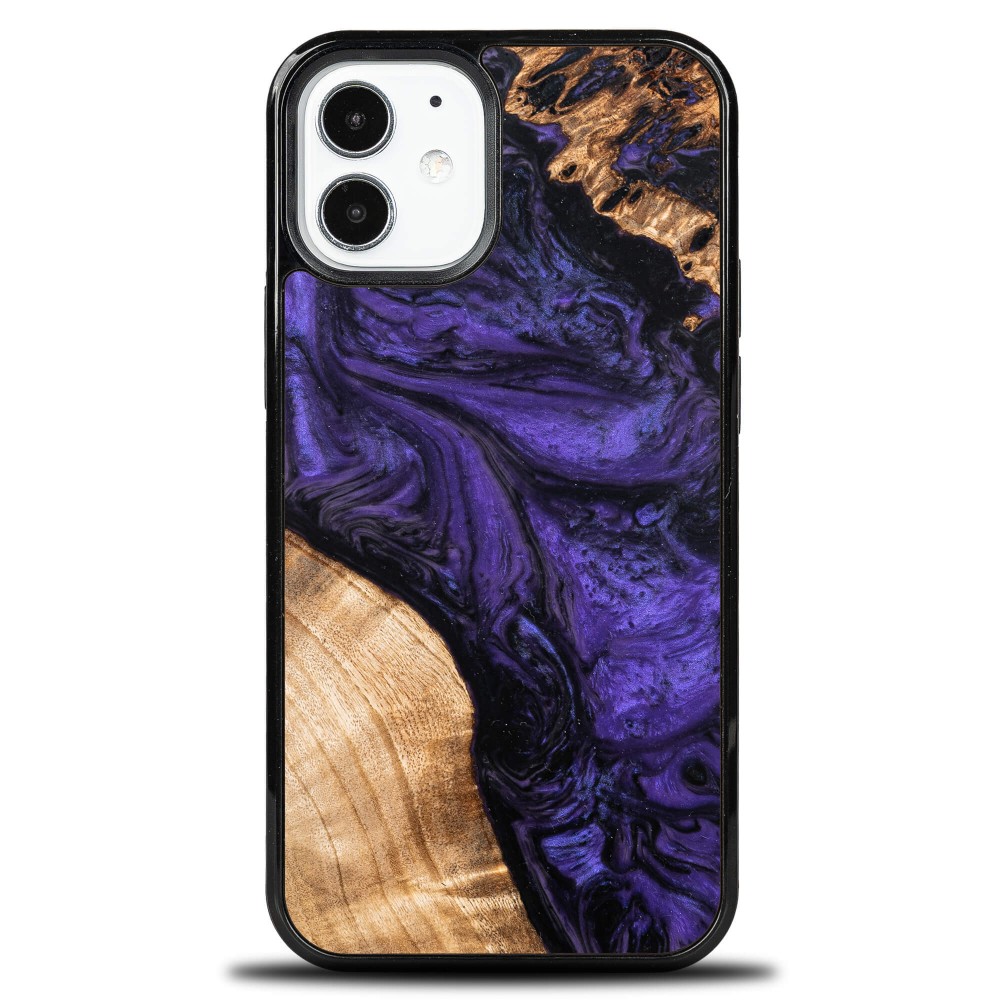 Bewood Resin Case - iPhone 12 Mini - Violet