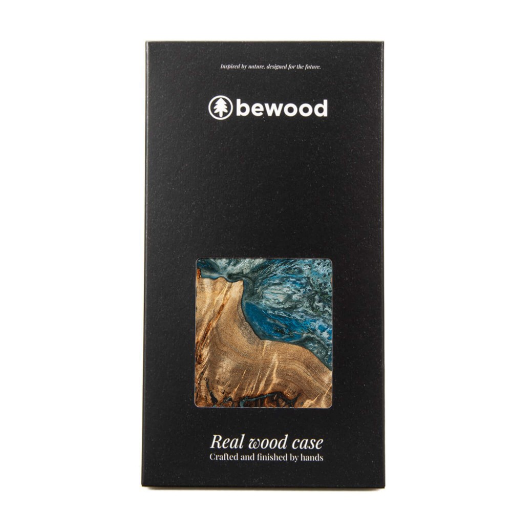 Bewood Resin Case - iPhone 12 Mini - Planets - Earth