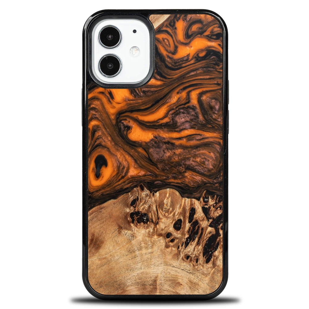 Bewood Resin Case - iPhone 12 Mini - Orange