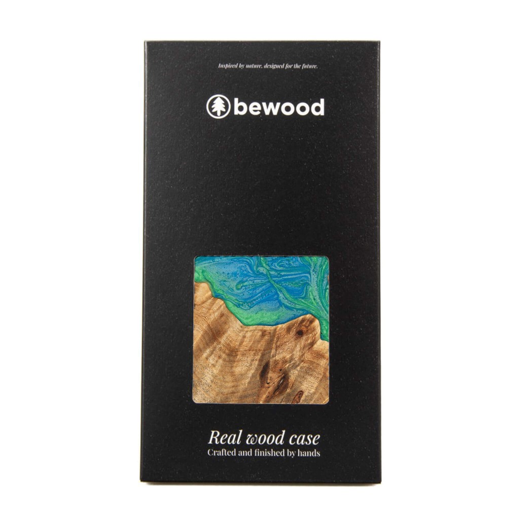 Bewood Resin Case - iPhone 12 Mini - Neons - Tokyo