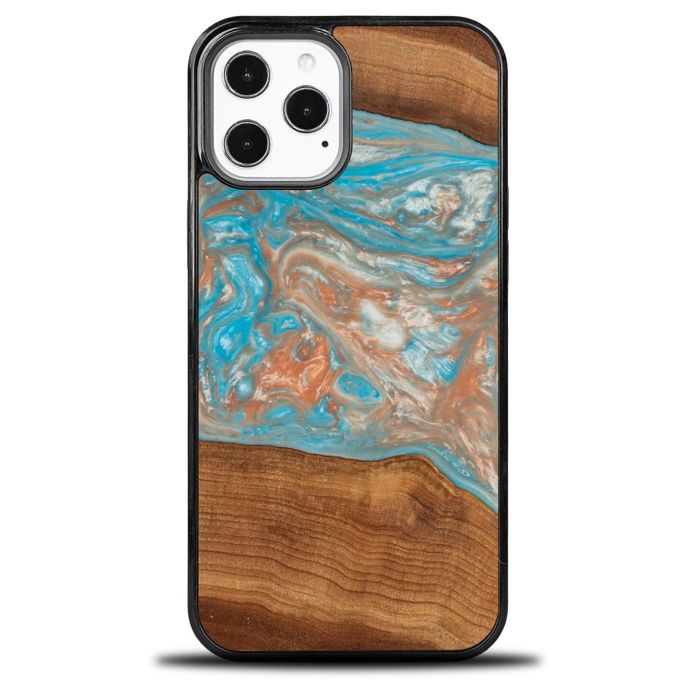 Bewood Resin Case - iPhone 12 Pro Max - Planets - Saturn