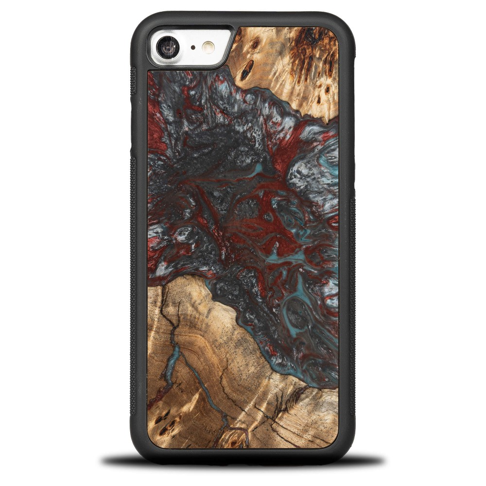 Bewood Resin Case - iPhone 7 / 8 / SE 2020 / SE 2022 - Planets - Pluto