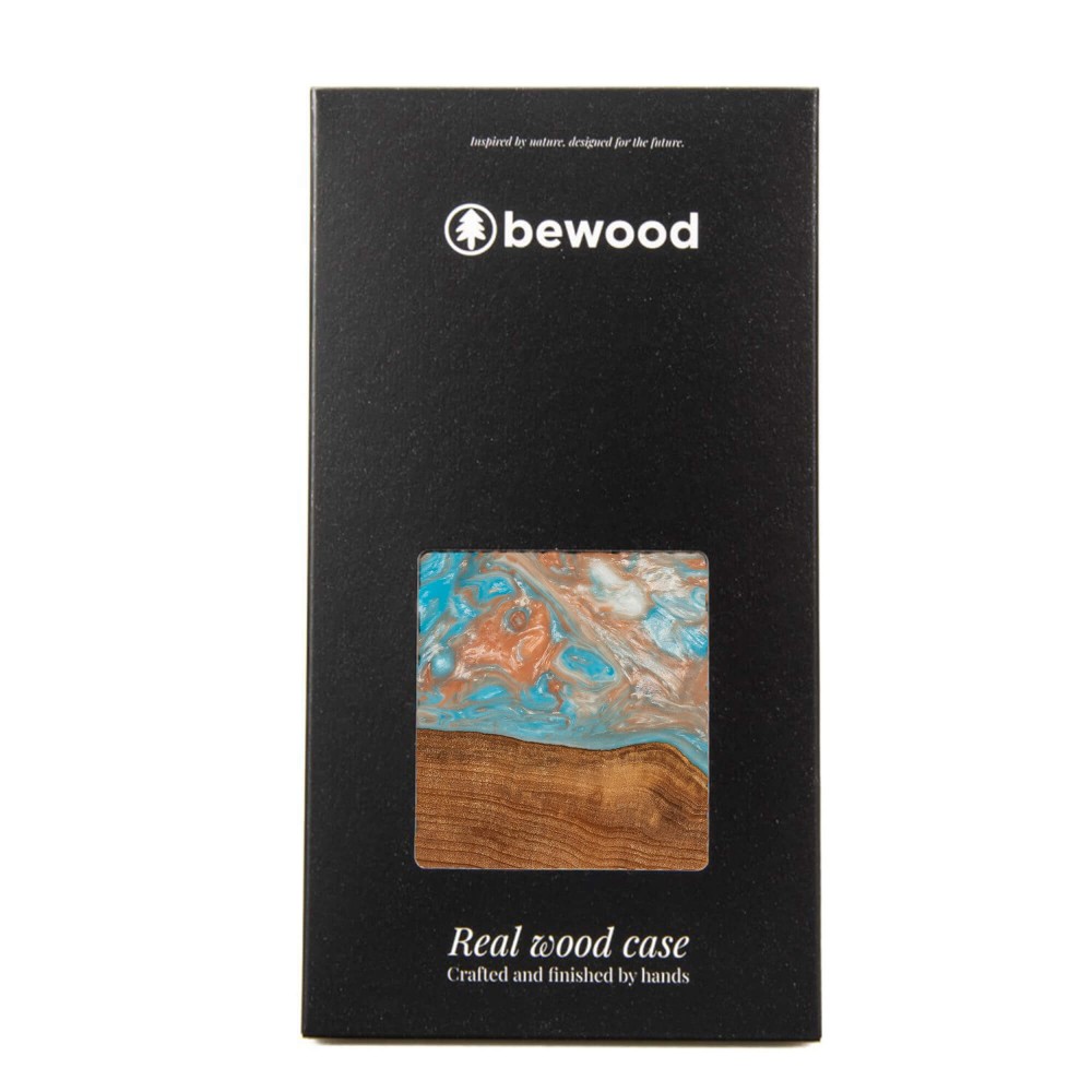 Bewood Resin Case - iPhone 14 Pro - Planets - Saturn - MagSafe