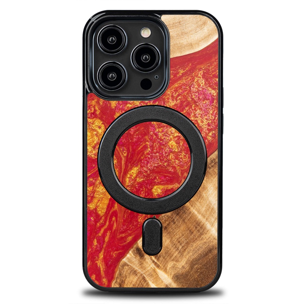 Bewood Resin Case - iPhone 14 Pro - Neons - Paris - MagSafe