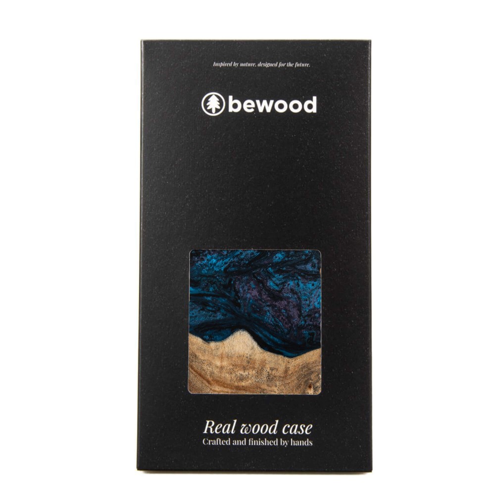 Bewood Resin Case - iPhone 14 Pro - Planets - Neptune