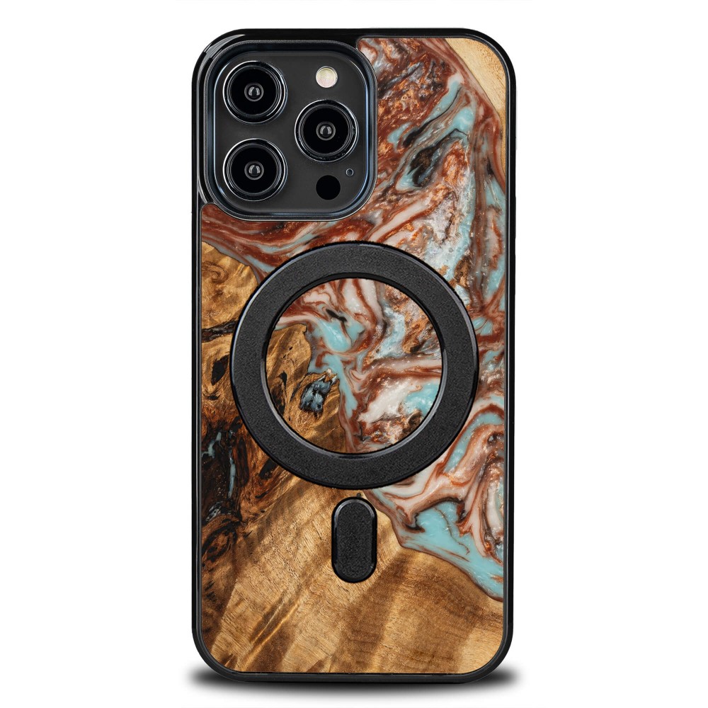 Bewood Resin Case - iPhone 14 Pro Max - Planets - Jupiter - MagSafe