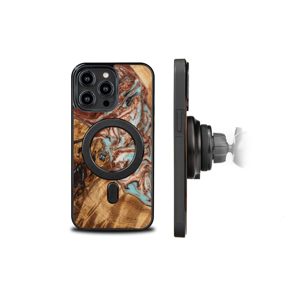 Bewood Resin Case - iPhone 14 Pro Max - Planets - Jupiter - MagSafe