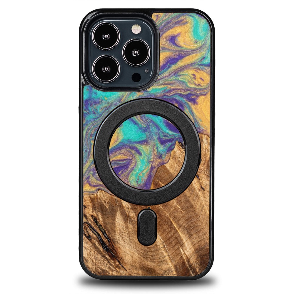 Bewood Resin Case - iPhone 13 Pro - Planets - Mercury - MagSafe