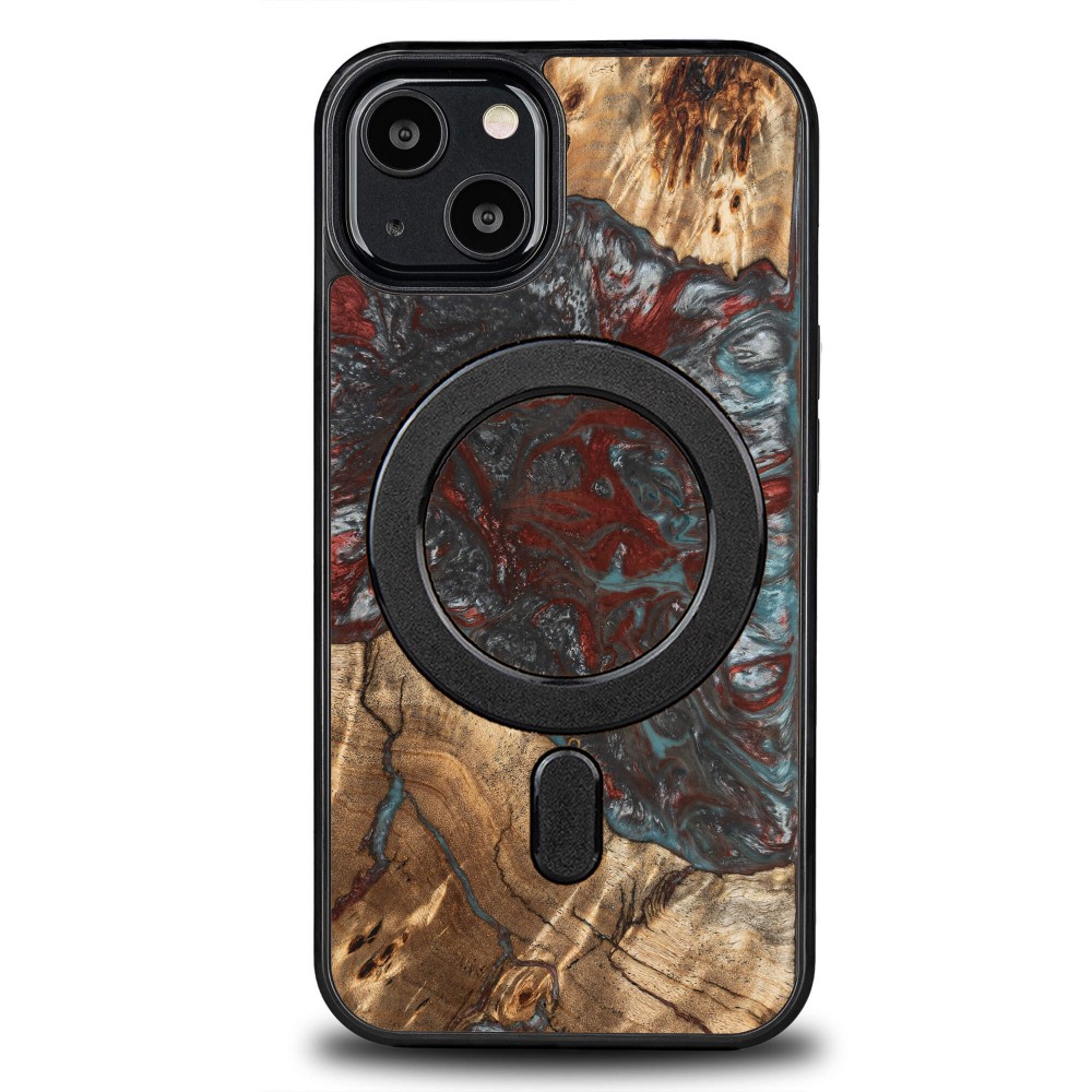 Bewood Resin Case - iPhone 13 - Planets - Pluto - MagSafe