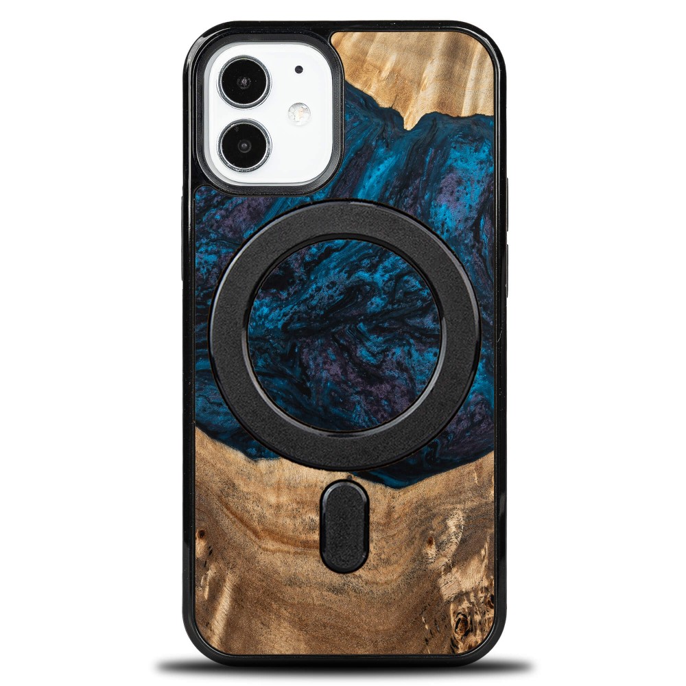 Bewood Resin Case - iPhone 12 Mini - Planets - Neptune - MagSafe