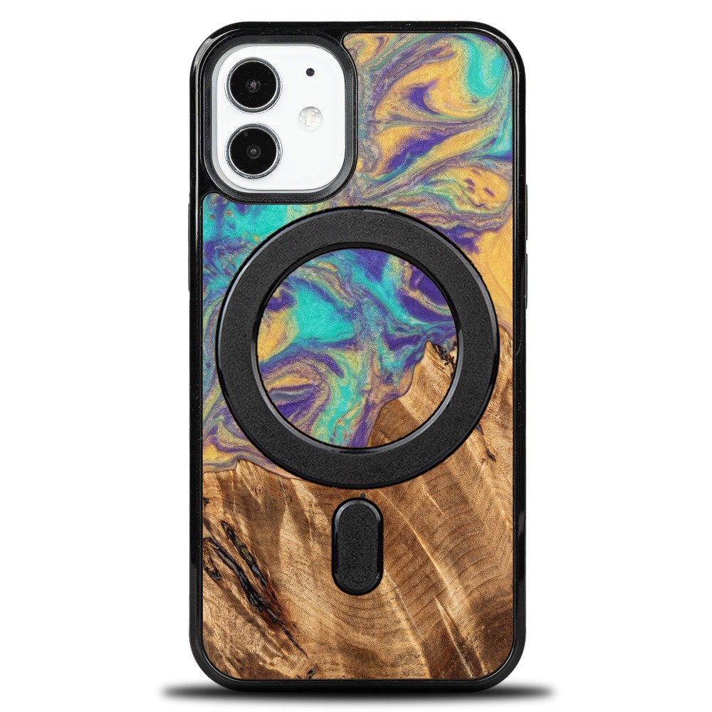 Bewood Resin Case - iPhone 12 Mini - Planets - Mercury - MagSafe