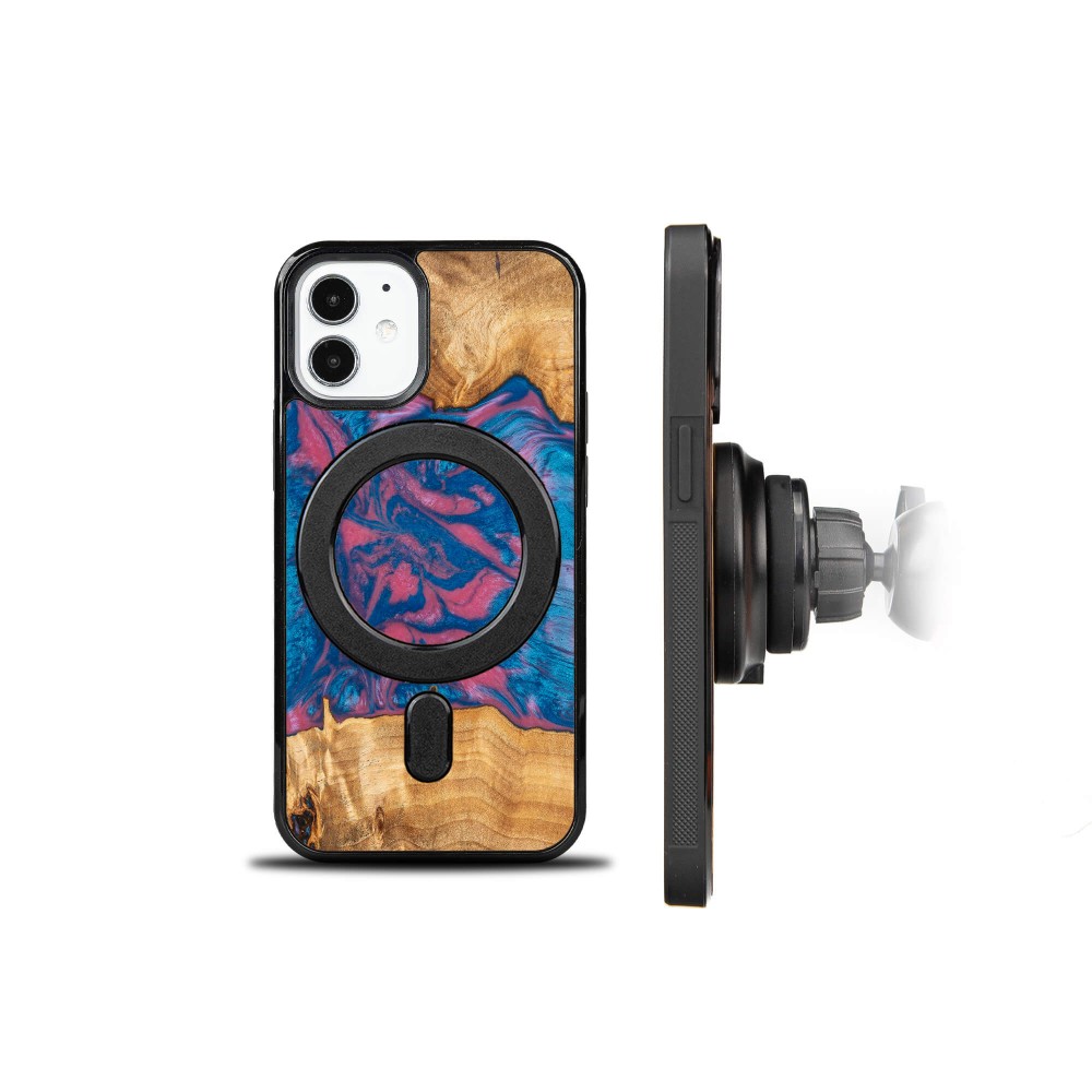 Bewood Resin Case - iPhone 12 Mini - Neons - Vegas - MagSafe