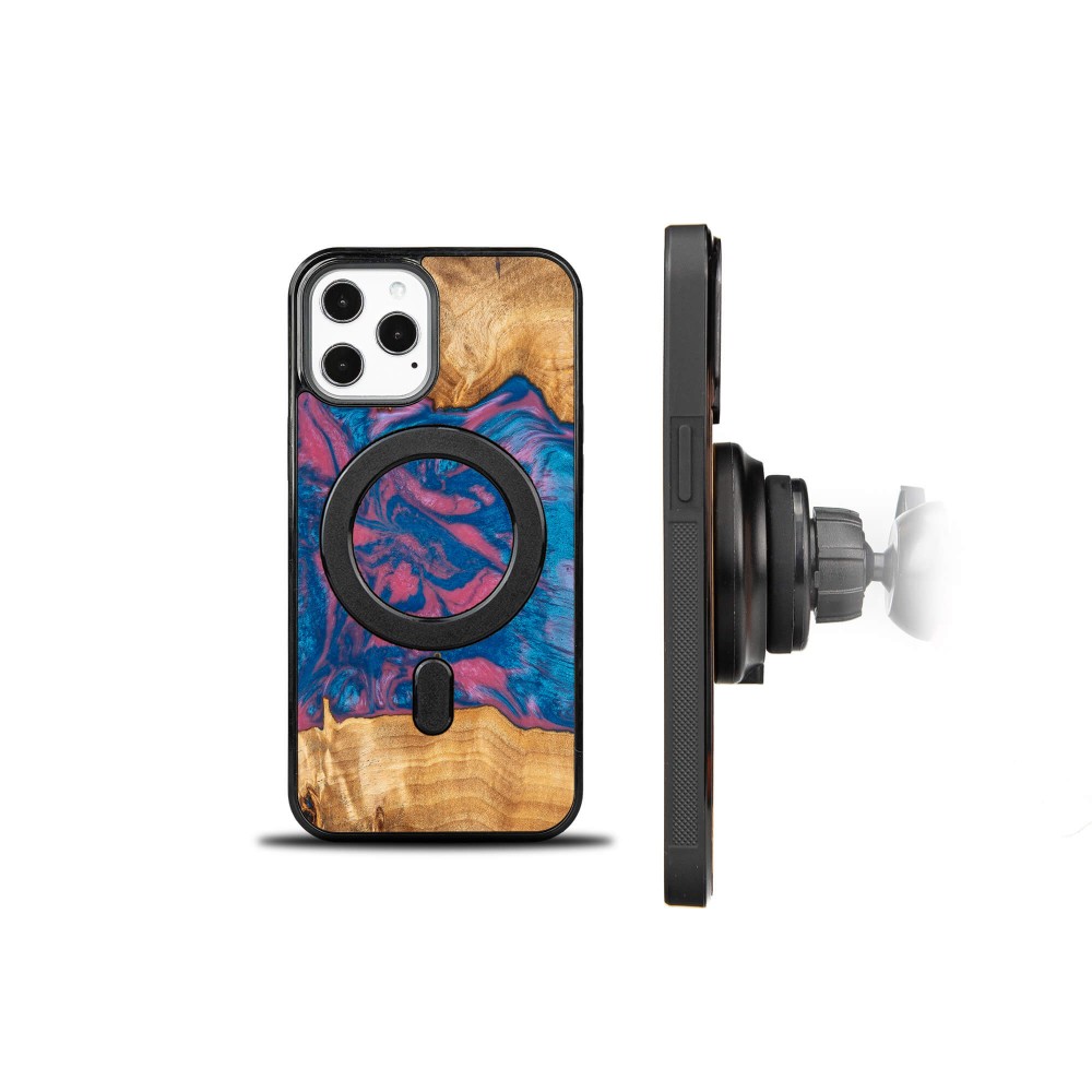 Bewood Resin Case - iPhone 12 Pro Max - Neons - Vegas - MagSafe