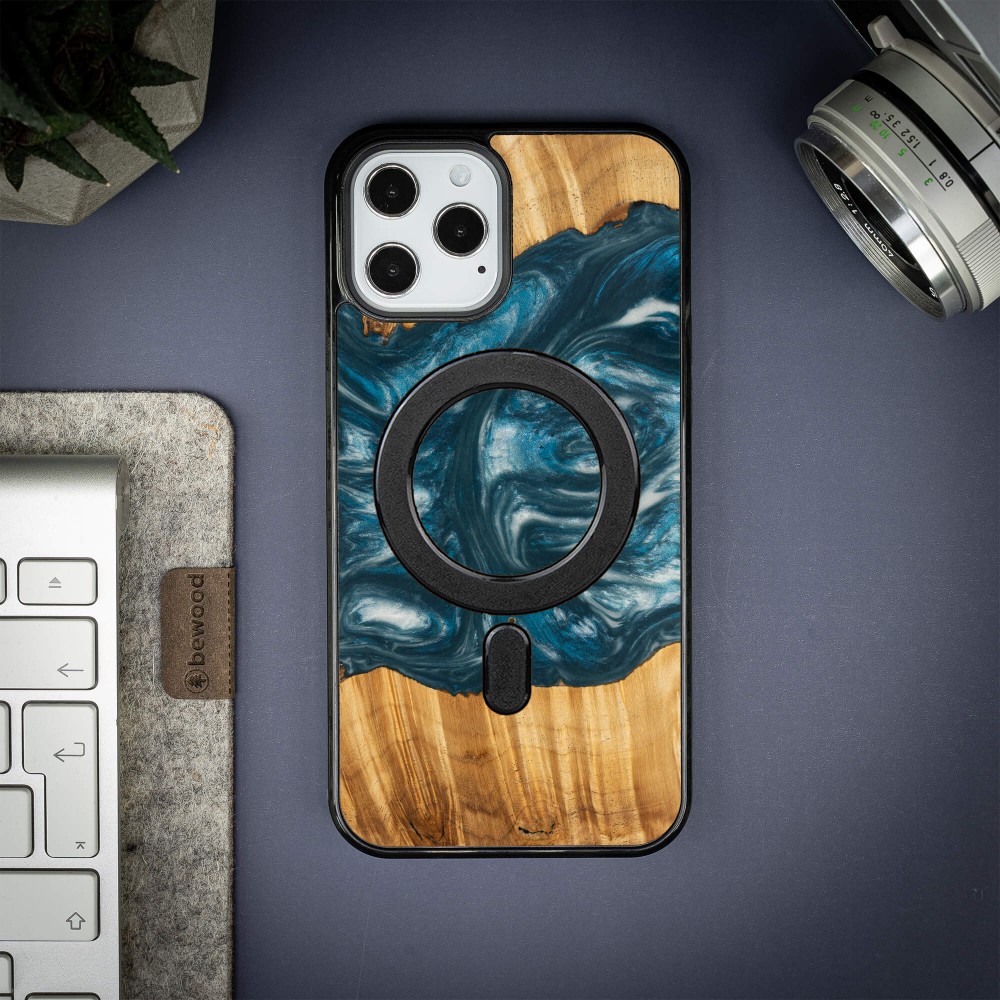 Bewood Resin Case - iPhone 12 Pro Max - 4 Elements - Air - MagSafe