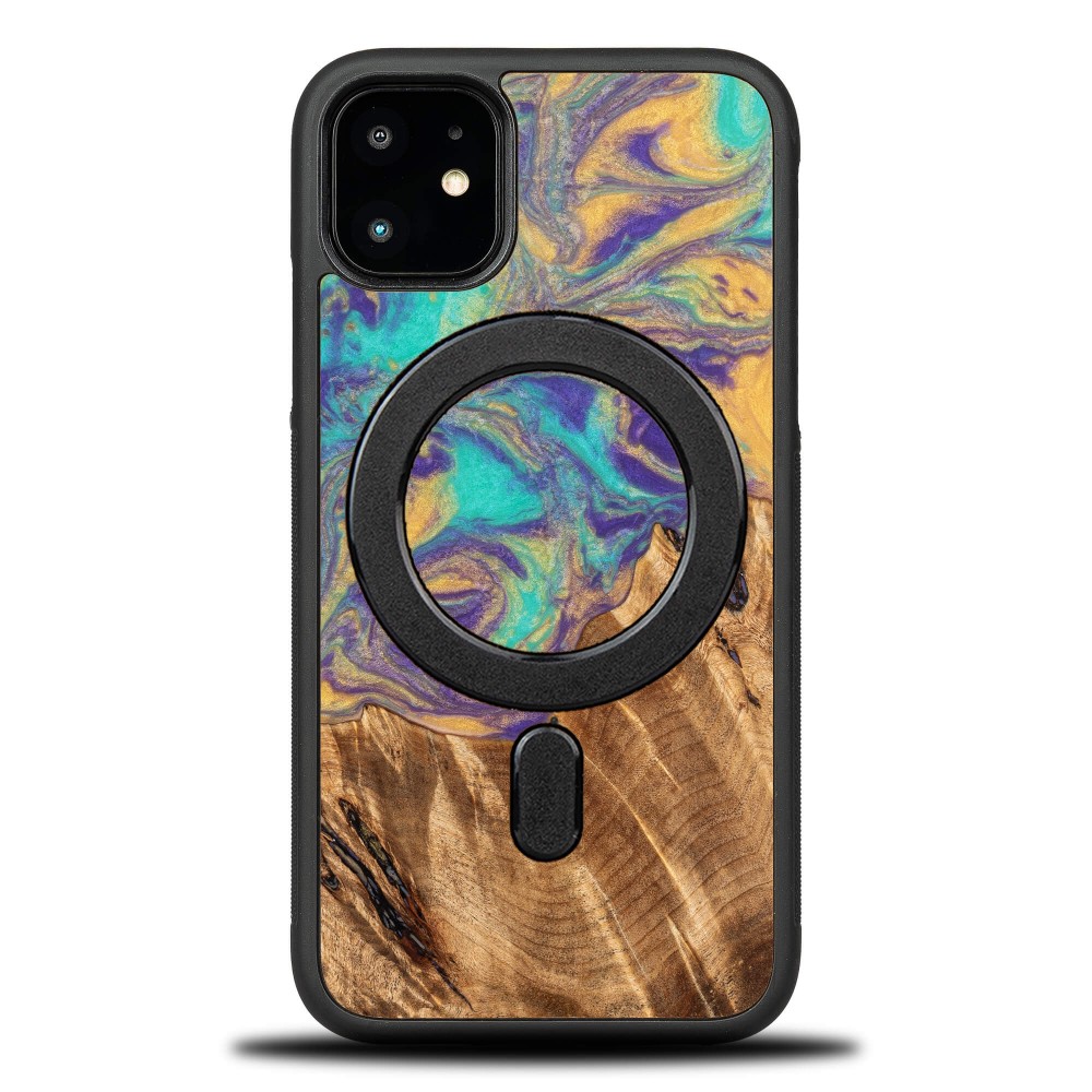 Bewood Resin Case - iPhone 11 - Planets - Mercury - MagSafe