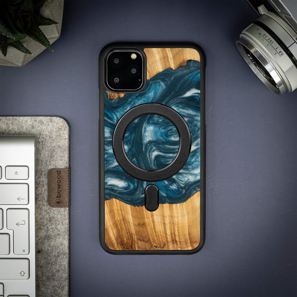 Bewood Resin Case - iPhone 11 Pro Max - 4 Elements - Air - MagSafe