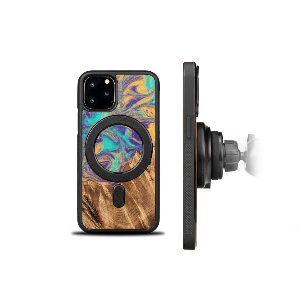 Bewood Resin Case - iPhone 11 Pro - Planets - Mercury - MagSafe