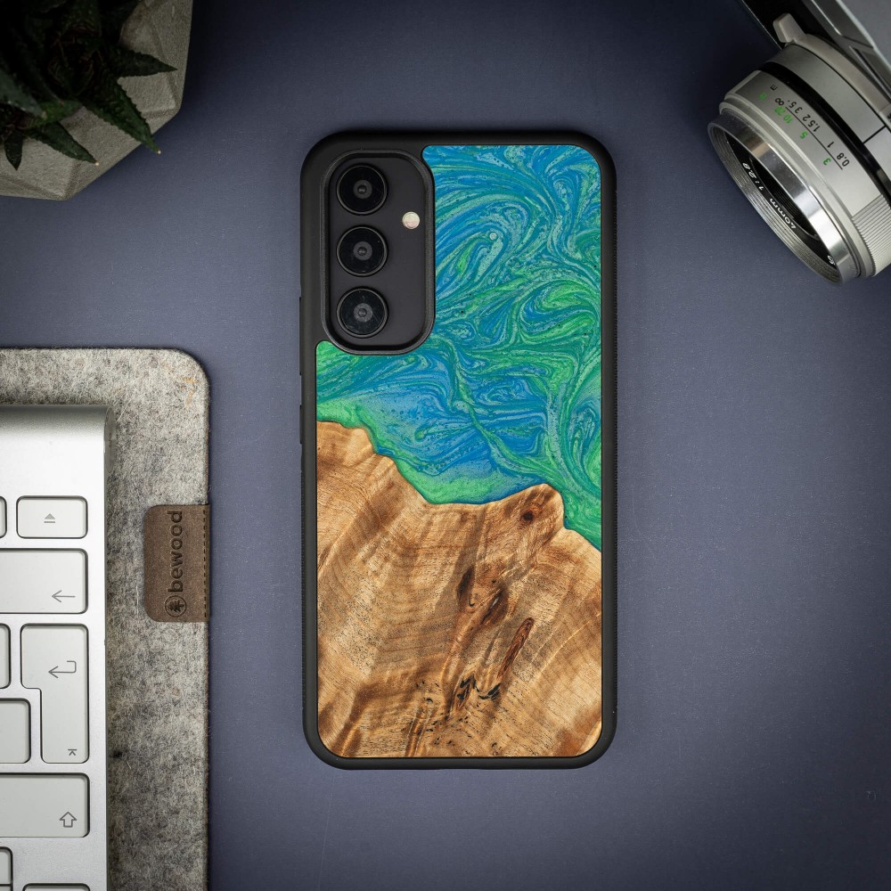 Etui Bewood Unique na Samsung Galaxy A54 5G - Neons - Tokyo