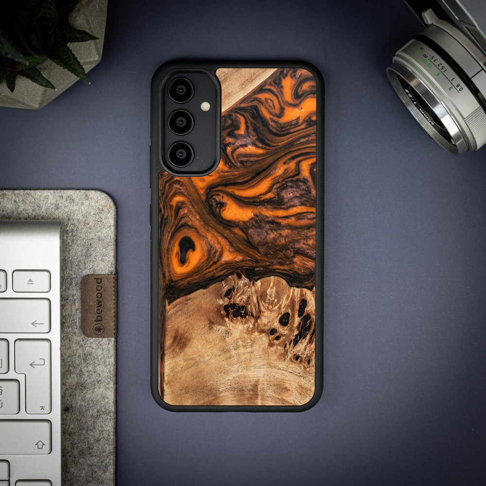 Bewood Resin Case - Samsung Galaxy A34 5G - Orange