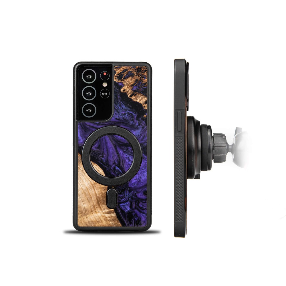 Bewood Resin Case - Samsung Galaxy S21 Ultra - Violet