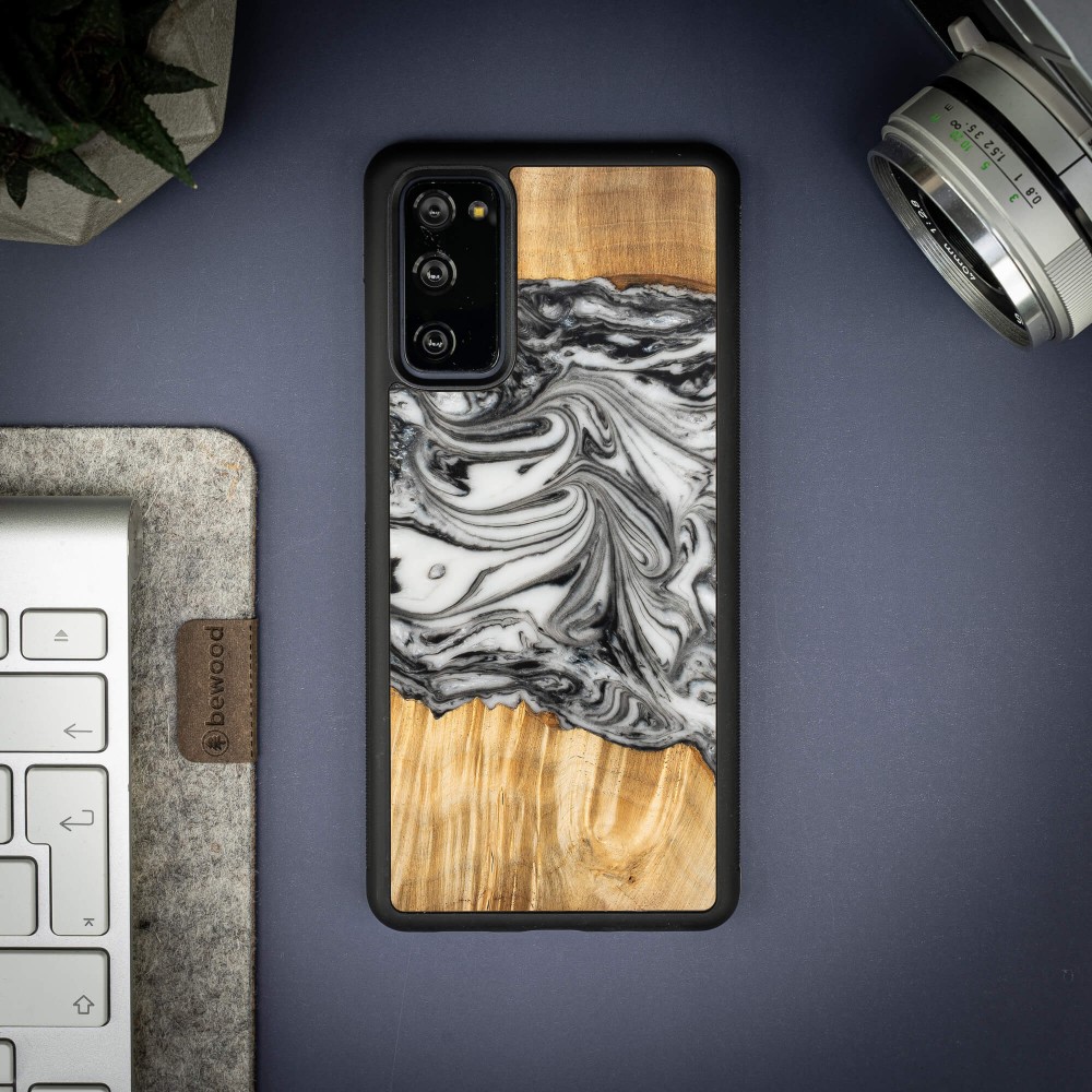 Bewood Resin Case - Samsung Galaxy S20 FE - 4 Elements - Earth