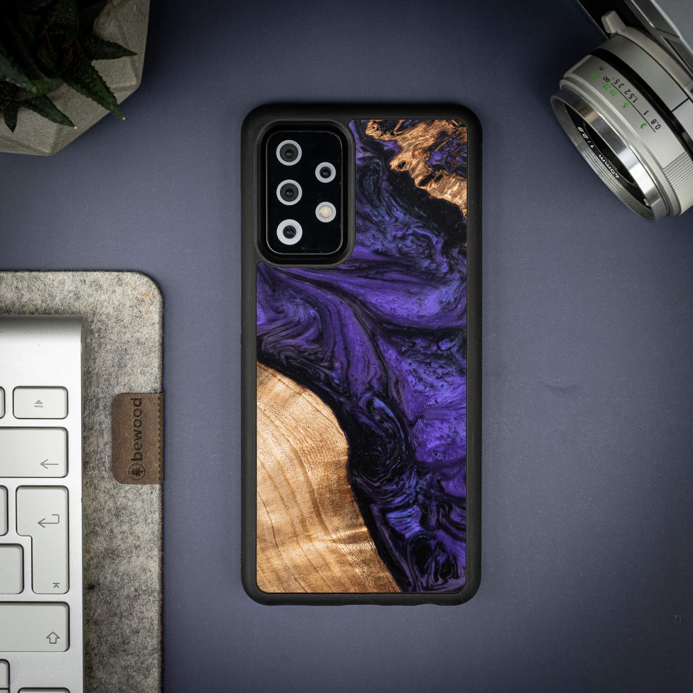 Bewood Resin Case - Samsung Galaxy A72 5G - Violet