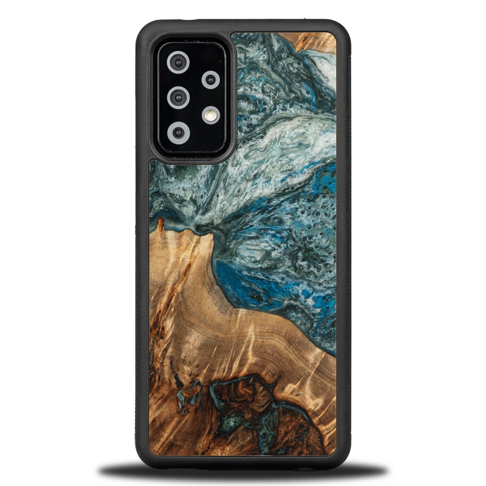 Etui Bewood Unique na Samsung Galaxy A72 5G - Planets - Ziemia