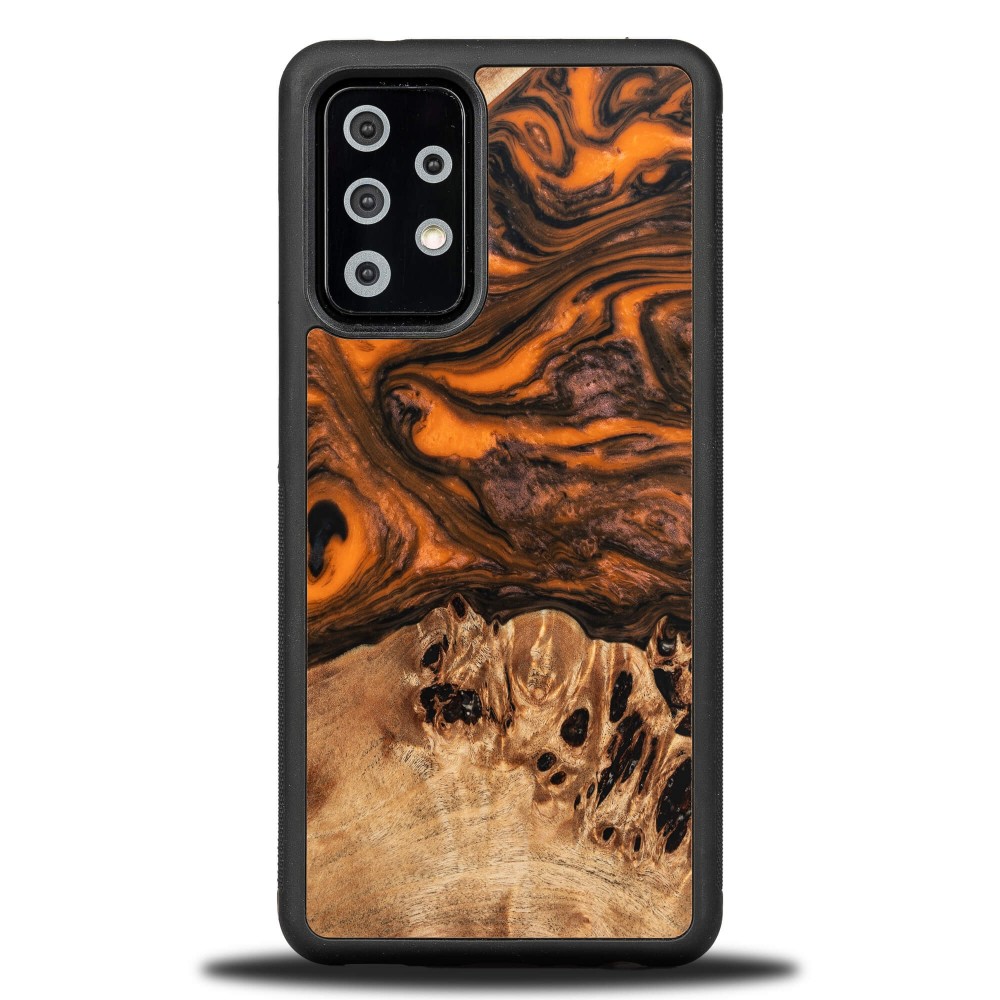 Etui Bewood Unique na Samsung Galaxy A72 5G - Orange