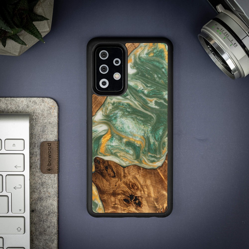 Bewood Resin Case - Samsung Galaxy A72 5G - 4 Elements - Water