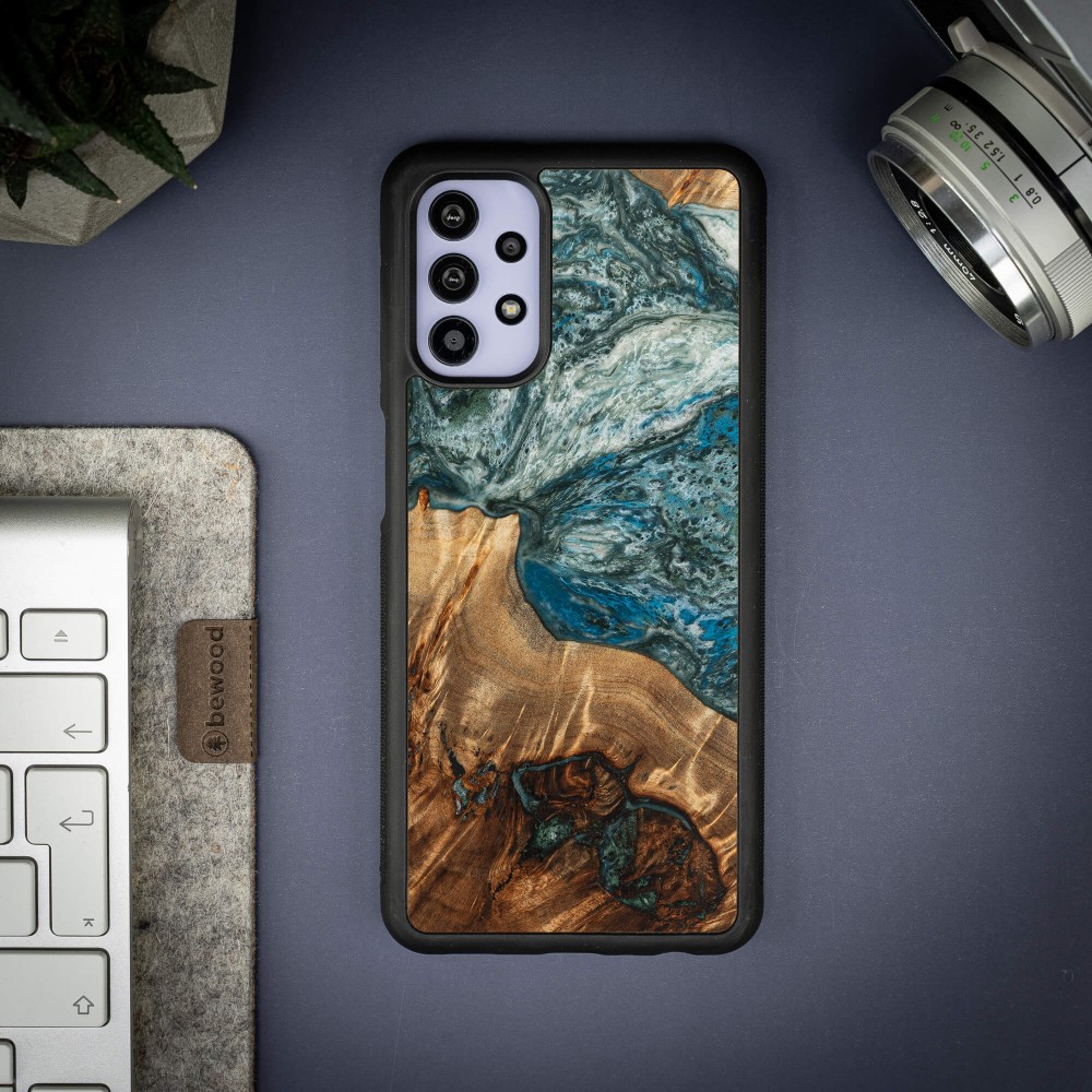 Bewood Resin Case - Samsung Galaxy A32 5G - Planets - Earth