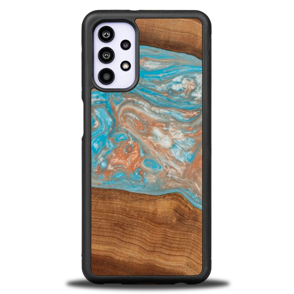 Etui Bewood Unique na Samsung Galaxy A32 5G - Planets - Saturn