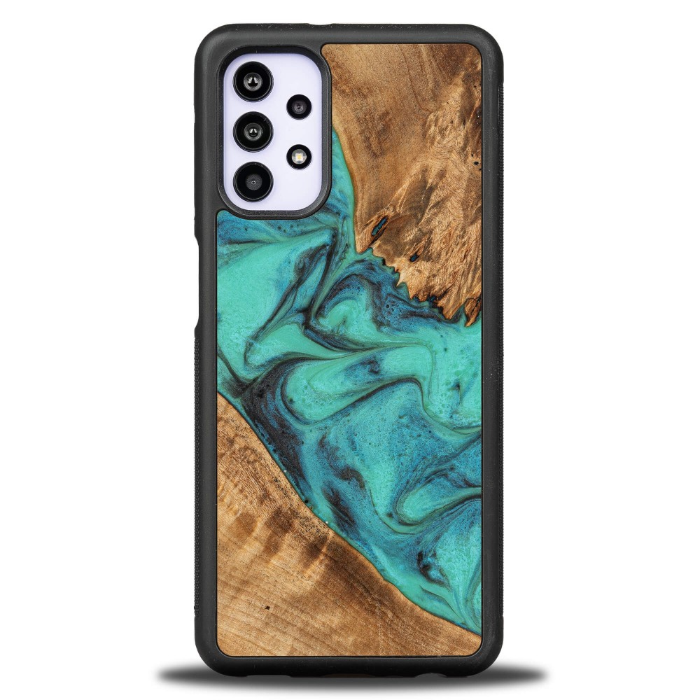 Etui Bewood Unique na Samsung Galaxy A32 4G - Turquoise